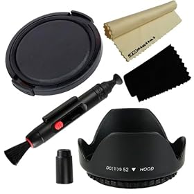 Click here to buy 52mm Bundle Hard Lens Set for Canon EF 50mm f 1.8 II Lens (with EOS 50D, 7D, Rebel XSi,... by JB DIGITAL.