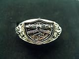 Katekyo Hitman Reborn Cosplay Costume Accessories - Vongola Metal Ring of Thunder V2