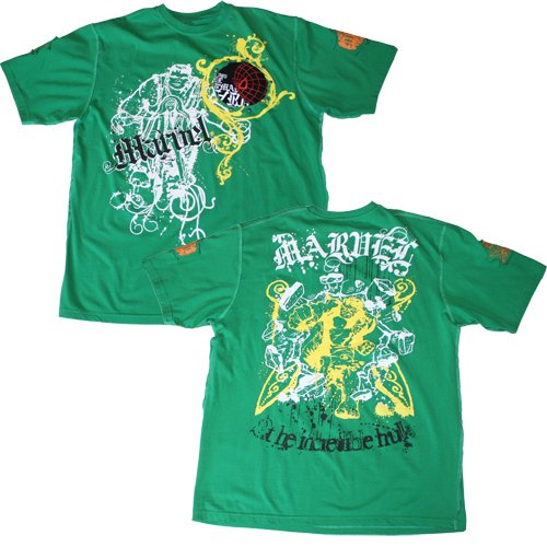  Incredible Hulk Retro Men's Urban/Oversized T-Shirt