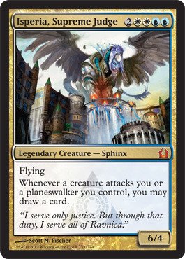 Magic: the Gathering - Isperia, Supreme Judge (171) - Return to Ravnica On Sale