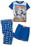 Madagascar Boys 2-7 3 Piece Poly  Penguin Pajama