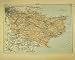 1882 MAP KENT ENGLAND STRAIT DOVER BRITANNICA NINTH