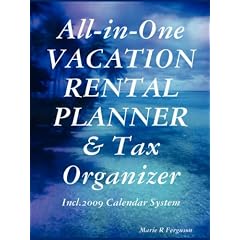 All-in-One VACATION RENTAL PLANNER & Tax Organizer
