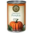 Pumpkin, Farmer's Market Brand, Canned, 12 cans, 15 oz. each can for a total of 180 oz. (ounces), Organic, Gluten-Free, Packed Bulk by Mulberry Lane Farm, FAST SHIP!