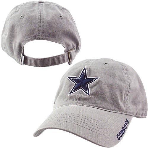 Dallas Cowboys Gray Basic Slouch Adjustable Hat