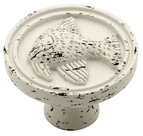 Liberty Hardware PBF659C-254-C 35mm Angel Fish Knob Seaside Cottage
