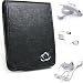(4 in 1 Ipod nano with video Kit) Apple Ipod Nano with Video Carrying Case Fits Apple 8 Gb Ipod Nano with Video, Apple 4 Gb Ipod Nano with Video and Other Ipod Nano Video + Car Charger + Travel Charger for ipod nano video + Retractable USB 2.0 Data Sync Cable for Apple ipod nano with video (Melrose Black)