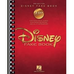 The Disney Fake Book Revised 3Rd Edition Melody Lyrics Chords Bk