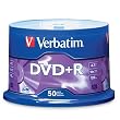 Verbatim 95037 4.7 GB up to16x Branded Recordable Disc DVD+R (50-Disc Spindle)