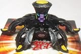 Bakugan B2 New Vestroia Bakuneon LOOSE Single Figure Darkon [Black] Freezer [Battle Damaged] 760 G