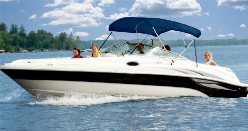 COMPLETE BOAT BIMINI TOP FOR FAB-TECH SILVER DOLPHIN 21 CC 2006