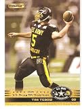 TIM TEBOW ROOKIE CARD - 2010 Razor Army All-American Bowl Glossy Football Cards #124 - Florida Gators - Rookie Card - 2006 Alumni - NFL Trading Card in Screwdown Protective Case