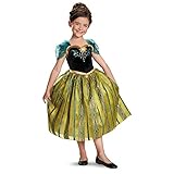 Frozen: Anna Coronation Gown Deluxe Toddler Costume