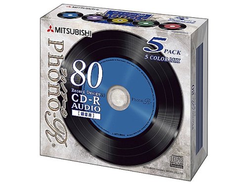 ���y�pCD-R80���r����Phono-R5�F�J���[MIX5��