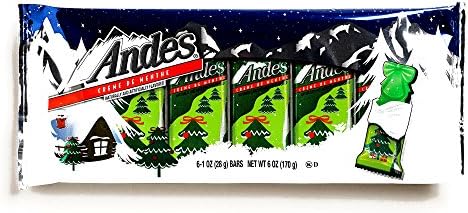 Andes Creme De Menthe Trees (1 Unit Per Order) - Gourmet Christmas Gift for the Holidays