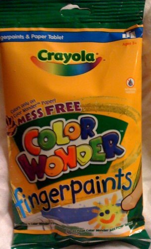Crayola Color Wonder Fingerpaints & Tablet Mini Mess Free