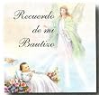 100 Baptismal Mini Remembrances Cards in Spanish - Guardian Angel, 1.5" x 2.5"