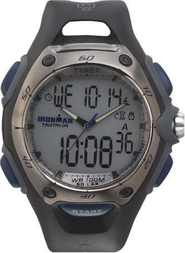 Timex Men's T5E371 Ironman 50-Lap Combo Analog Digital Dress Watch