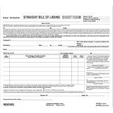 Rediform Bill of Lading, Snap-A-Way, Ruled, 3-Part, Carbonless, 8.5 x 7 Inches, 250 Individual Forms (44301)
