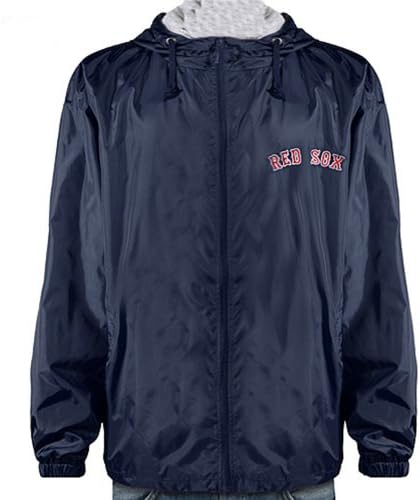 Majestic Men's Boston Red Sox Zip Up Wind Jacket, XXX-Large