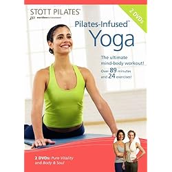 Stott Pilates Pilates-Infused Yoga DVD (Set of 2)