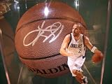 JASON KIDD SIGNED AUTOGRAPHED BASKETBALL DALLAS MAVERICKS COA