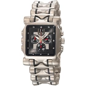 Oakley Men's Minute Machine Diamond Dial Limited Edition Titanium Chronograph Watch #10-222