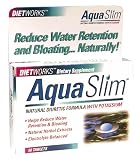 Aqua Slim Natural Diuretic Tablets, 60-Count Packages (Pack of 4)