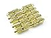 8 CleverDelights Magnetic Jewelry Clasps - Spiral Style - Gold Color - Necklace Magnet Clasp Converter