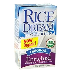 Rice Dream Rice Drink, Enriched Original, Now Organic, 8-Ounce Boxes (Pack of 27)