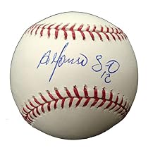 Autographed Alfonso Soriano MLB Baseball (MLB Authenticated)