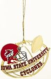 Baldwin Iowa State University Football Helmet 3-inch Sports Ornament