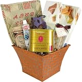 Little Luxuries French Gourmet Gift Basket with Shopping Tote