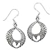 Eagle of Freedom with Spread Wings Sterling Silver Earrings