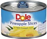 Dole Peach Slices in Light Syrup, 8-Ounce Packages (Pack of 24)
