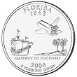 2004-P Florida State Quarter BU Roll