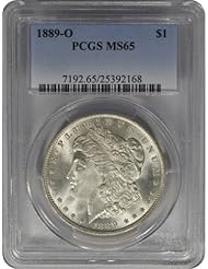From Amazon.com. Click for details:
 Coins: 1889 O Morgan Dollar Dollar PCGS MS65 Coins: 1889 O Morgan Dollar Dollar PCGS MS65