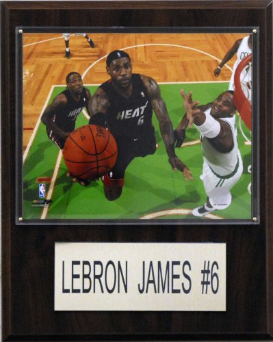 NBA LeBron James Miami Heat Player Plaque