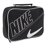 Nike Boys Black Swoosh Insulated Lunch Box