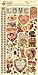 Heartwarming Vintage Cardstock Stickers - Valentine Love