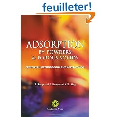 Adsorption by Powders and Porous Solids: Principles, Methodology and Applications