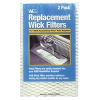 WEB WWICK Humidifier Register Replacement Wick Filters, 2-Pack