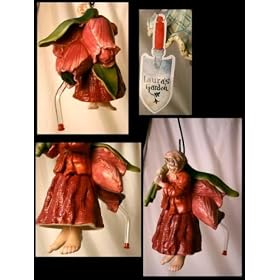 Blue Sky Porcelain Tulip Hummingbird Feeder by