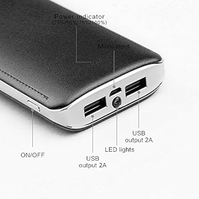 UIMI U8 with Torch External Battery Pack With LED Torch 15600 mAh Power Bank