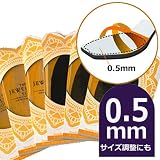 ザ・ニュージュエリーイン・ソール 0.5ｍｍ [つま先用薄型シート] メニュー