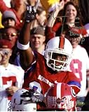 Sinorice Moss Autographed 8x10 Hurricanes Photo w/ 