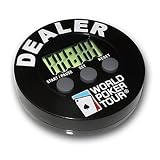 Trademark Wpt Dealer Button With Build In Timer Dealer Button