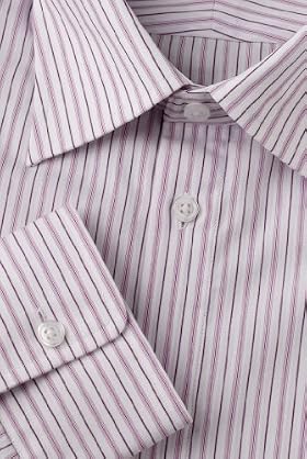 Collezione Pure Cotton Twin Stripe Shirt [T11-3437F-S]