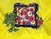 Pansies 16" Throw Pillow