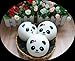 HABAER Cute Jumbo Chubby Squishy Panda Bread Bun Cell Phone Charm Bag Strap Pendant Kids Toy 10cm